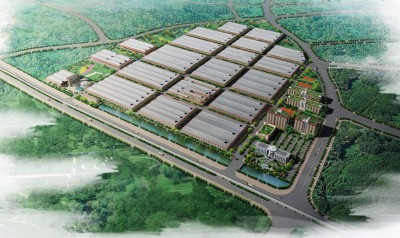 獅山廠區鳥瞰圖